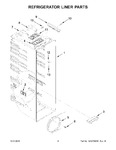 Diagram for 03 - Refrigerator Liner Parts