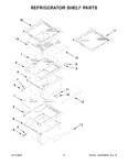 Diagram for 04 - Refrigerator Shelf Parts