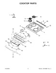 Diagram for 02 - Cooktop Parts