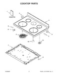 Diagram for 02 - Cooktop Parts