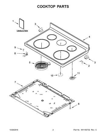 Diagram for YWFE550S0HZ0