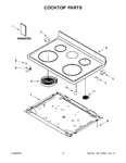 Diagram for 02 - Cooktop Parts