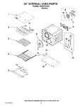 Diagram for 09 - 30`` Internal Oven Parts