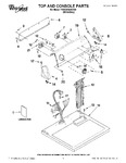 Diagram for 01 - Top And Console Parts