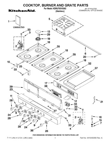 Diagram for KDRU783VSS02