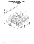 Diagram for 09 - Upper Rack And Track Parts