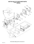 Diagram for 04 - Motor And Ice Container Parts