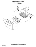 Diagram for 10 - Freezer Door Parts