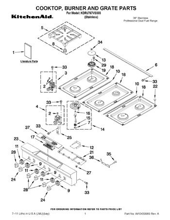 Diagram for KDRU767VSS03