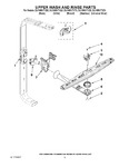 Diagram for 07 - Upper Wash And Rinse Parts