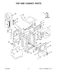 Diagram for 02 - Top And Cabinet Parts