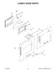 Diagram for 07 - Lower Door Parts