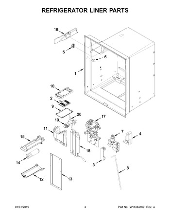 Diagram for WRF555SDFZ09