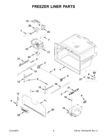 Diagram for WRF555SDFZ09