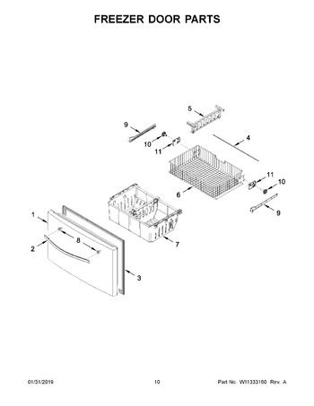 Diagram for WRF555SDFZ09