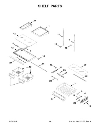 Diagram for WRF555SDFZ09