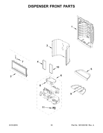 Diagram for WRF555SDFZ09