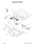 Diagram for 02 - Cooktop Parts