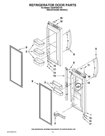 Diagram for GZ25FSRXYY0