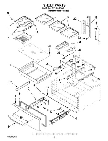 Diagram for GZ25FSRXYY0