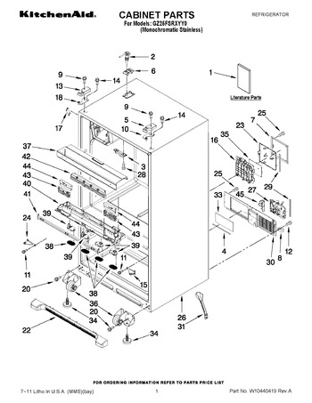 Diagram for GZ25FSRXYY0