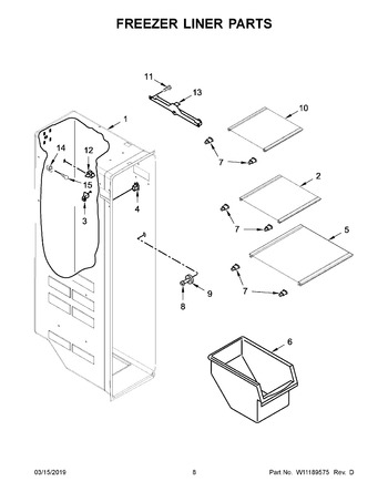 Diagram for WRS321SDHW00