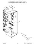 Diagram for 03 - Refrigerator Liner Parts