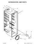 Diagram for 03 - Refrigerator Liner Parts