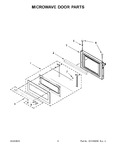 Diagram for 04 - Microwave Door Parts