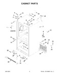 Diagram for 02 - Cabinet Parts