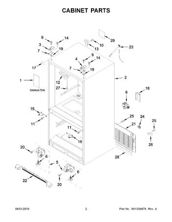 Diagram for WRF535SMHW01