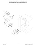 Diagram for 03 - Refrigerator Liner Parts