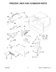 Diagram for 04 - Freezer Liner And Icemaker Parts