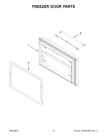 Diagram for KRFF302EWH02