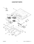 Diagram for 02 - Cooktop Parts