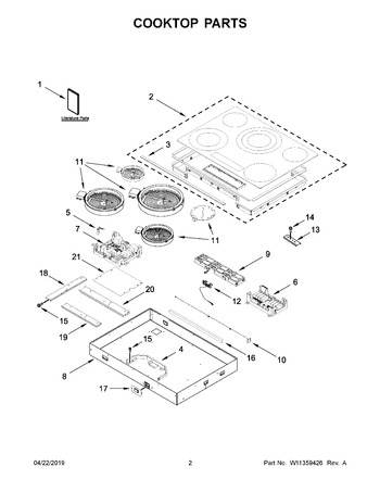 Diagram for WCE97US6HB01