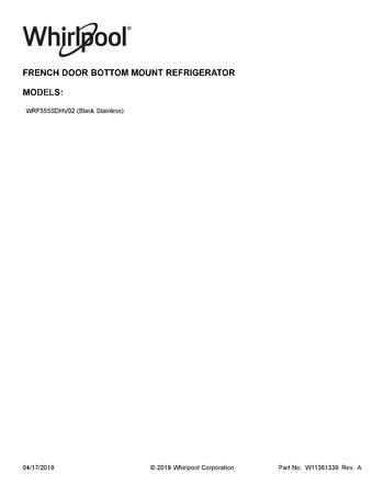 Diagram for WRF555SDHV02