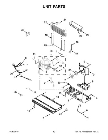 Diagram for WRF555SDHV02