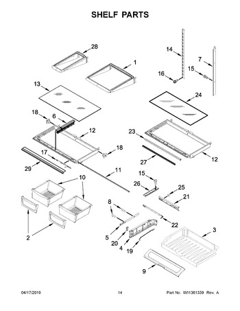 Diagram for WRF555SDHV02