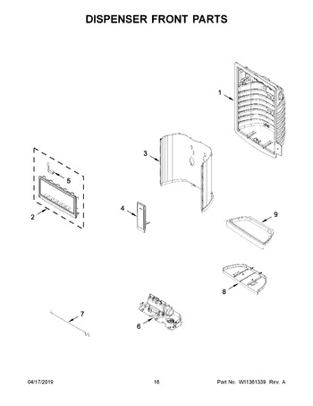 Diagram for WRF555SDHV02