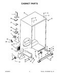 Diagram for 02 - Cabinet Parts