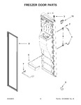 Diagram for 08 - Freezer Door Parts