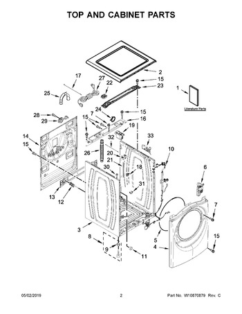 Diagram for WFW9290FW0