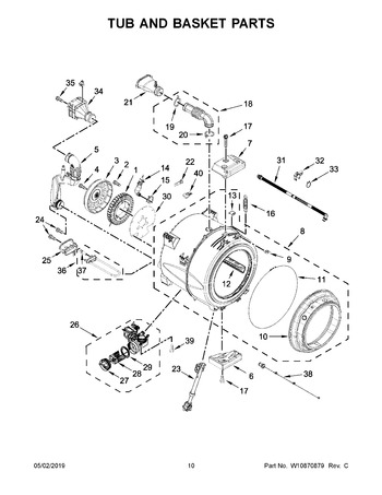 Diagram for WFW9290FW0