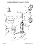 Diagram for 04 - Base And Pedestal Unit Parts