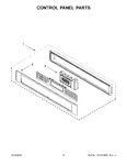 Diagram for 03 - Control Panel Parts