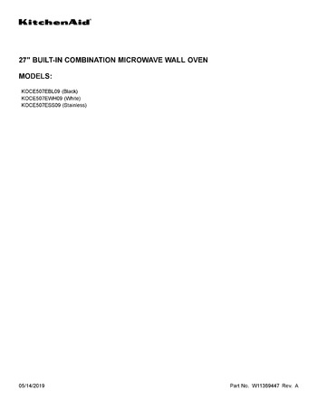 Diagram for KOCE507EWH09