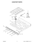 Diagram for 02 - Cooktop Parts