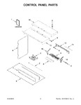 Diagram for 02 - Control Panel Parts