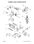 Diagram for 06 - Cabinet And Stirrer Parts